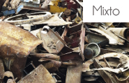 material mixto, chatarra mixta